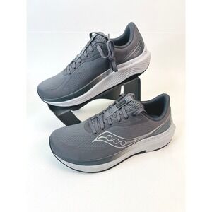 Saucony Echelon 10 Mens 10.5 Wide Running Shoes Carbon Black S21045-104 NEW